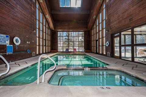 Indoor pool, a heated pool