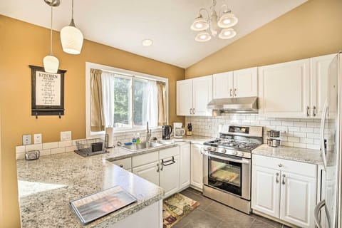 Kitchen | Main Floor | Fully Equipped | Cooking Basics & Spices