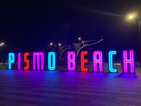 At the pier in the evening