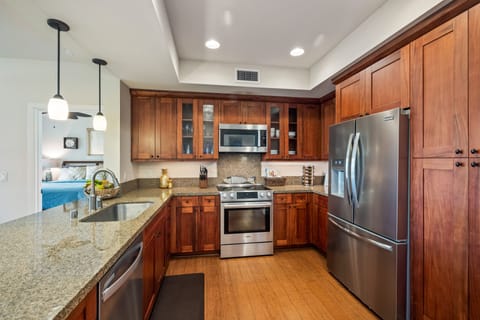 Kitchen and Master Bedroom