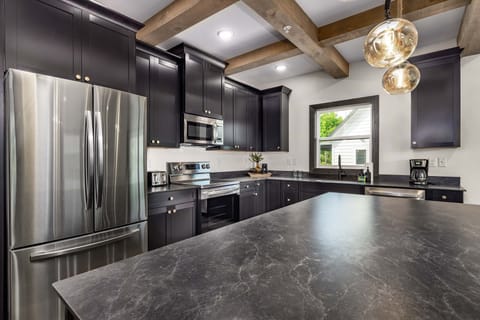 Another view of the villa kitchen