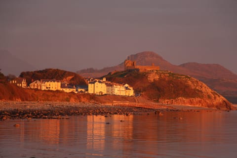 Criccieth at sunset