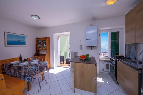 Kitchen and dining area
