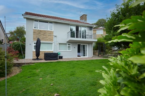 Back view of the house