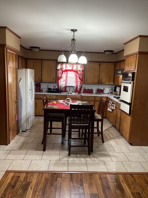 Kitchen adds a country flare with all the essentials of home