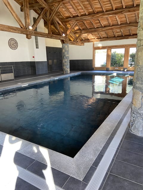 Indoor pool, a heated pool