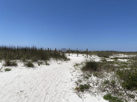 Beach nearby