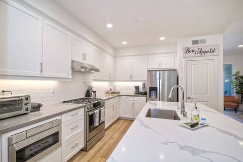 Kitchen is stocked with everything you will need!  Groceries not included :o)  