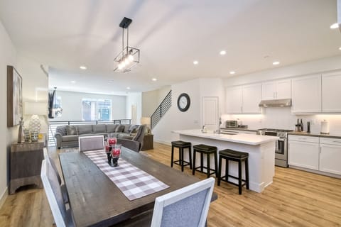 Lots of space for everyone to relax, spread out and enjoy