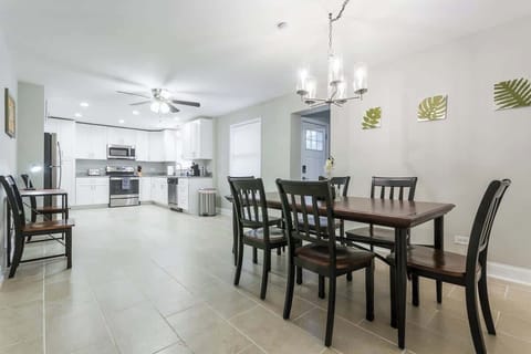 Dining and Kitchen area