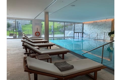 Indoor pool, outdoor pool