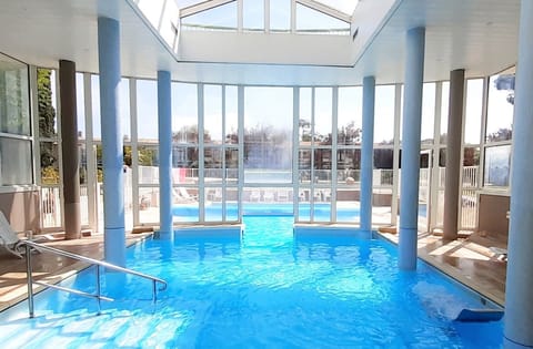 Indoor pool, outdoor pool