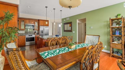 Pili Mai Resort at Poipu #15J - Dining Room & Kitchen - Parrish Kauai