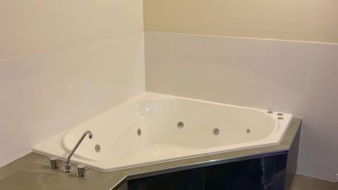 Shower, jetted tub