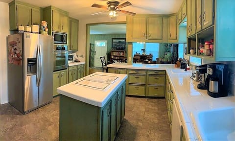 Large kitchen for cooking 