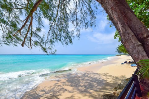 On the beach