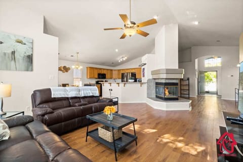 The hub of the home incorporating the kitchen, dining, and living area