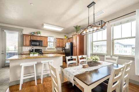 Private kitchen | Highchair, dining tables