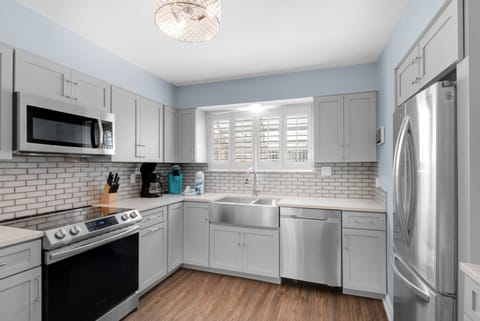 Stainless steel appliances