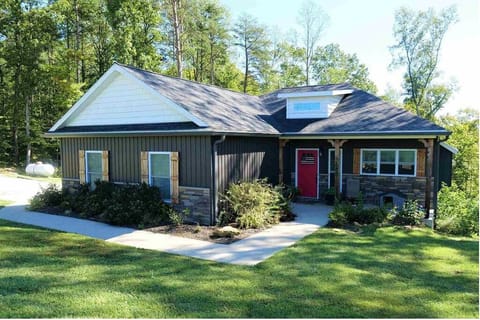 Front of your vacation home.