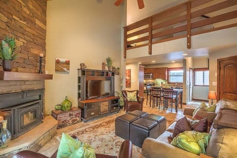 Spacious Living Room and Upstairs Loft