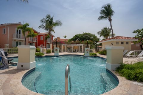 Outdoor pool, an infinity pool