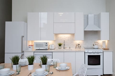 Grand kitchen fully stocked