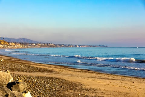 On the beach