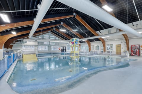 Indoor pool, a heated pool