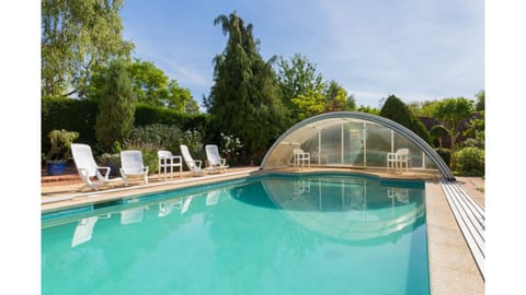 Indoor pool, a heated pool