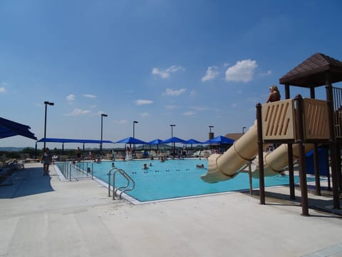 Indoor pool, a heated pool