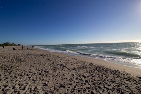 Beach nearby, sun loungers, beach towels