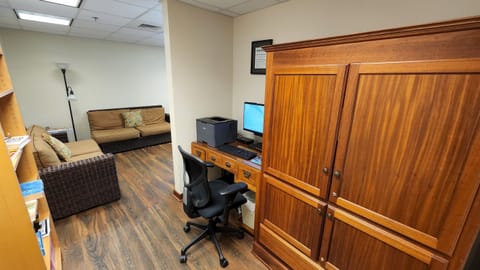 Hospitality Room by the pool.