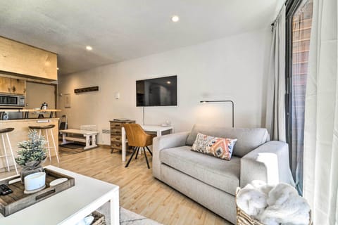 Living Area | Laptop-Friendly Work Station