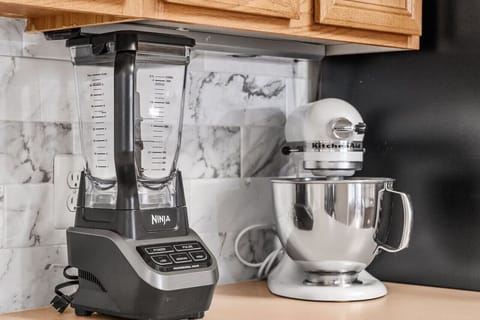 A Ninja blender and our Signature KitchenAid Stand Mixer!