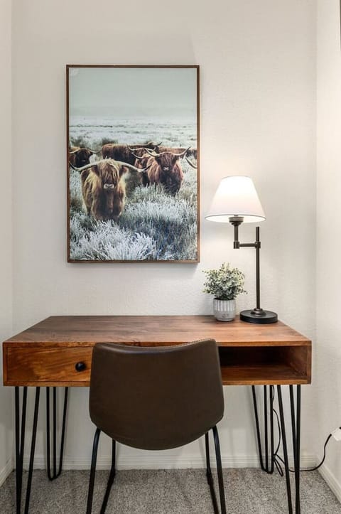 A desk to be able to work remotely!