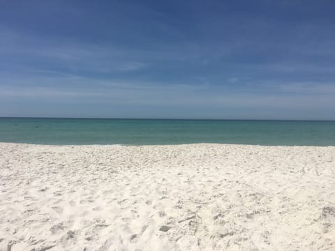 Beach nearby, sun loungers, beach towels