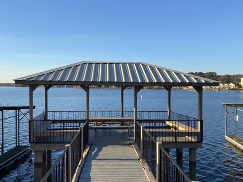 The Veranda at the Landing for you to enjoy! 