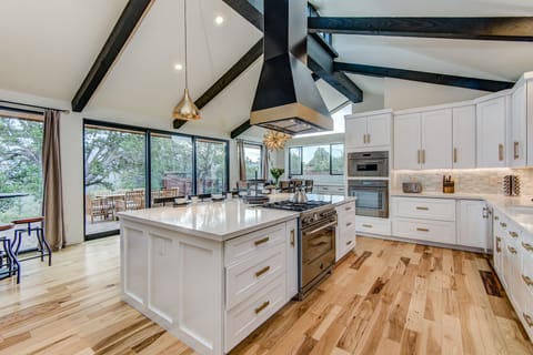 Massive Kitchen with a Large Center Island
