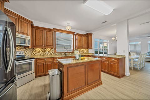 Large Kitchen Island and a Ton of Counter Space