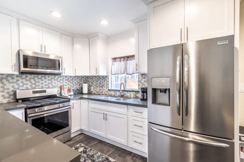 Newly remodeled kitchen