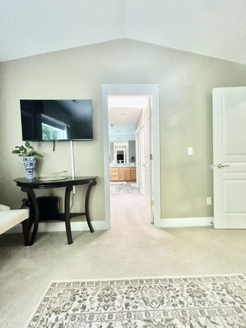 Master Suite with Smart TV