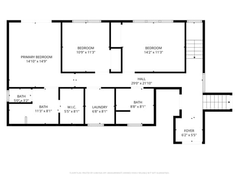 2nd floor, home layout