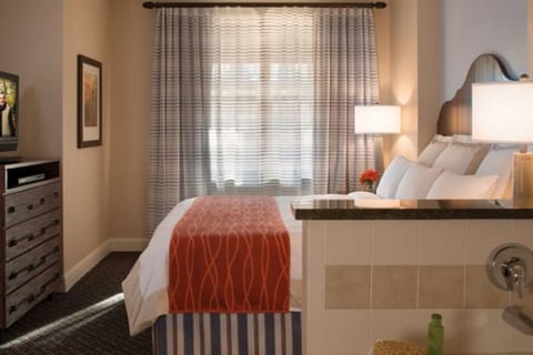 Bedroom with King SIze Bed