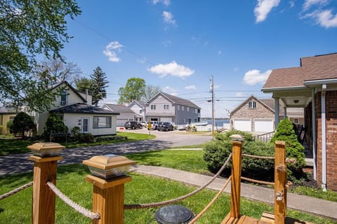 View of Buckeye Lake from the front deck