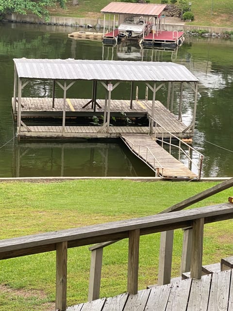Boat dock available for extra fee of $50/night for stall parking.