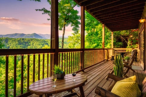 Indulge in amazing views from the deck!