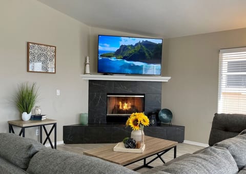 Upstairs living room