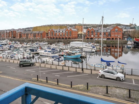 Balcony | Marina View Apartment, Swansea Marina