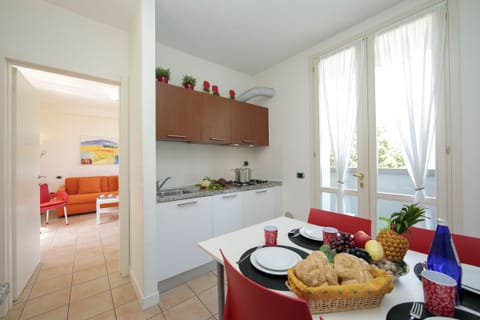 Kitchen and dining area